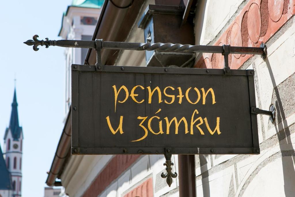 Hotel Pension U Zámku Český Krumlov Exterior foto